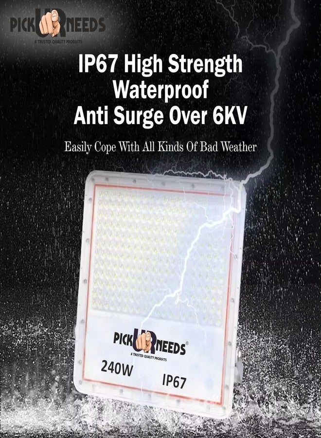 Pick Ur Needs Bright LED 240W Lens Flood Lamp Light Outdoor with Extension Bracket (1) - Image 4